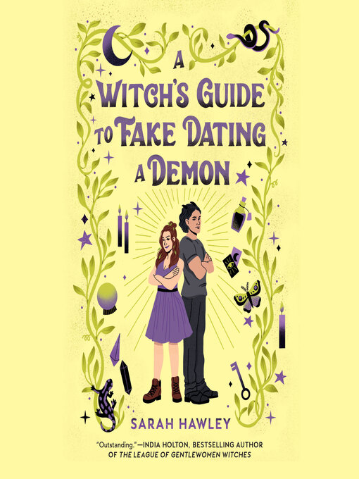 Title details for A Witch's Guide to Fake Dating a Demon by Sarah Hawley - Available